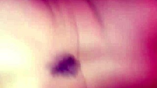 A girl who is very vocal during doggy style sex