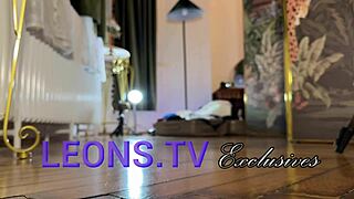 Hot Petite Cheerleader's Tight Shaved Pussy Revealed in Porn Casting Shoot