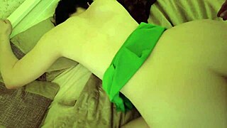 A white girl gets a quick and intense fuck with a hairy man