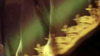 The erotic dance of an Indian woman who is in the mood
