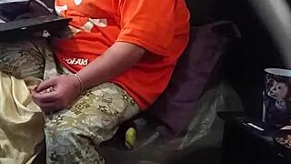 My stepmom pretends she don't notice my cock