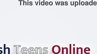 A bad college girl gave the guy a blowjob in his face
