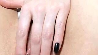 Perfect breasts and great masturbation scene