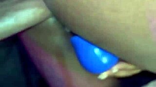 Ebony babe bent over for deep doggystyle creampie pounding