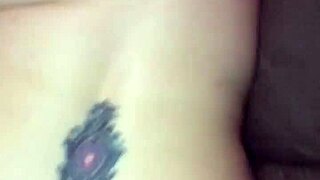 A girl who is very vocal during doggy style sex
