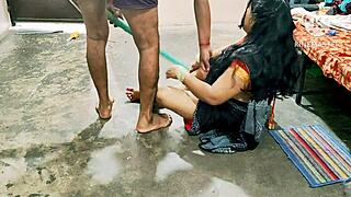 Desi Indian village maid gets fucked by Malik in Hindi
