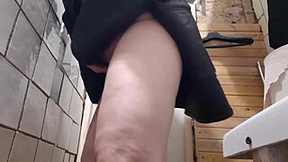 i caught my stepmom touching herself on the toilet secretly