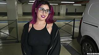 Curvy Chilean gets epic ass pounding in risky spot