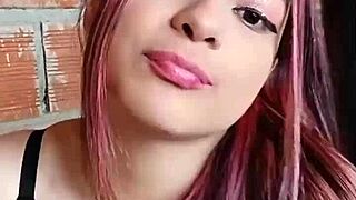 The young Colombian woman was grope and fucked