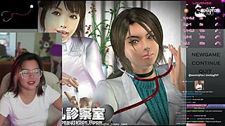 Hot doctor fantasies in 3D with Nurse Umemaro