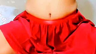 Shemale sissy urinates on the body, embodying raw, uninhibited slutty behavior
