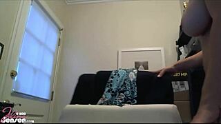 Hairy pussy game with busty porn star Jelena Jensen and her big boobs