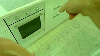 Submissive Teen Loves Rough Doggy in the Kitchen