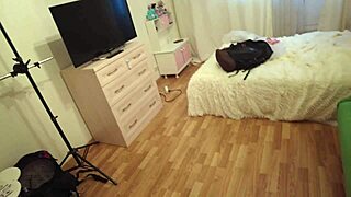 Hairy guy fucked a hot ginger, the red-haired beauty valera