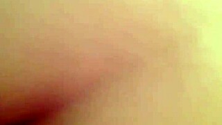 Dangerous guy forced the girl to eat a banana in an awkward way
