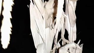 I caught my stepmom pissing and masturbating outside