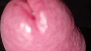 Young guy's amateur masturbation, suck and swallow cum
