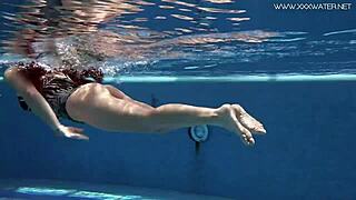 I’m Obsessed, Diana Rius Groping Her Hot Tits Underwater