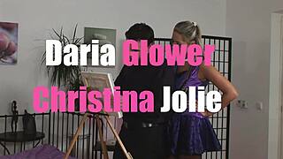 Daria Glower Bangs Christina Jolie in Hot 3some