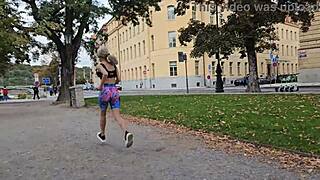 Fit DAP busty MILF Laura Crystal takes DP