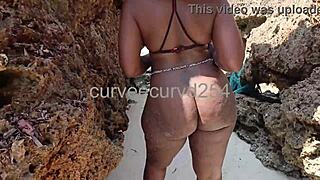 Public sex with a stranger on the beach is amazing