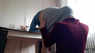 I’m licking my MILF boss’s ass for that promotion!