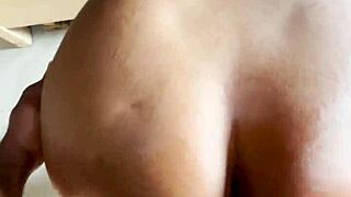 A girl came to visit and her pregnant friend got fucked in the ass