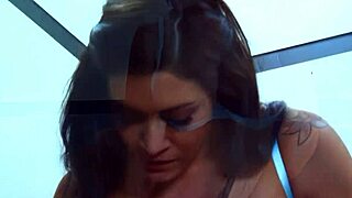 Anal sex with Belladonna in black stockings - a very hot woman