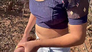 ex girlfriend lured into rough sex deep in the jungle