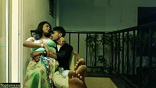 Desi Unmarried Couple Enjoys Romantic Homemade Sex