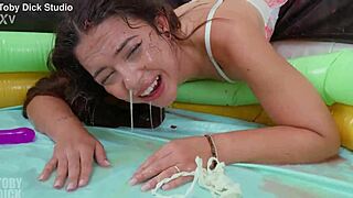 Anal Nuria Millan Spews Chunky Mess in Extreme Play