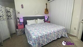 dude, check out slutty bbws with cameron skye in lesbian backstage action