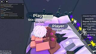 Wow! Egyptian Girl Screws Hard in Roblox Condo Game!