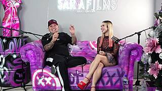 hey katty blake, getting so horny in this real interview, multiple orgasms!