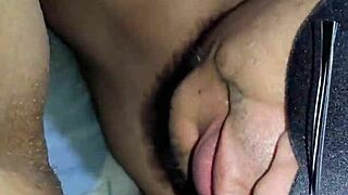 Stepkid Caught Me in Lingerie, Gave Intense Ass and Pussy Licking
