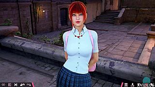 Double Homework 06 - Sneaky Date With Cute Johanna Unfolds