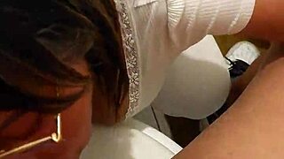 Hey, why's my best friend's mom swallowing after catching me with her thong?