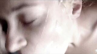 Stepdaughter Shines in Stunning Facial Compilation Part 1