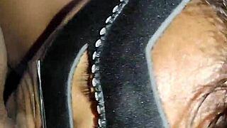 Stepkid Caught Me in Lingerie, Gave Intense Ass and Pussy Licking