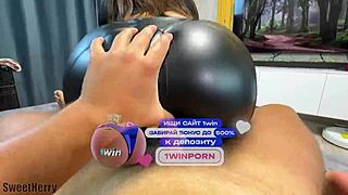 Check this big ass in torn leather leggings. My cheating wife made a hole for deep penetration in a quickie.