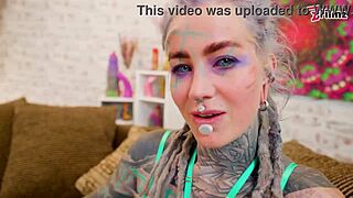 i can't resist giving sloppy blowjob and anal to big cock