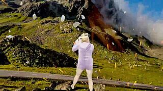 vr boxing supernatural pits tight sexy romper against wild moves in virtual game
