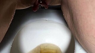 I Crave You Staring at My Pretty Feet and Pussy on Toilet