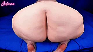 Damn! Mama’s shaking that fat loose booty, spreading wide to fart on your dick!