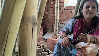 Women labour slam hard with contractor for extra cash in dirty bed action