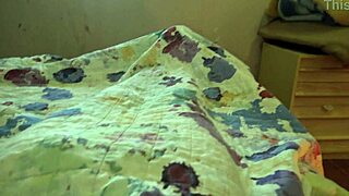 Watch how this perverted stepmother pisses from her hairy pussy for stepson.