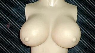 Dolly feels the pain but loves my thrust inside her tight small vagina.