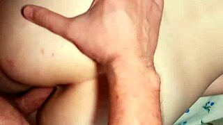Young babe achieves multiple intense orgasms in short clip