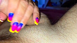 Nympho Stepmom Fucks Stepson in Homemade Action