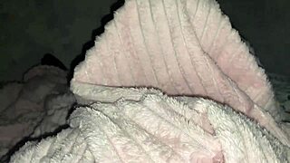 stepdaughter sneaks under blanket for stepfather